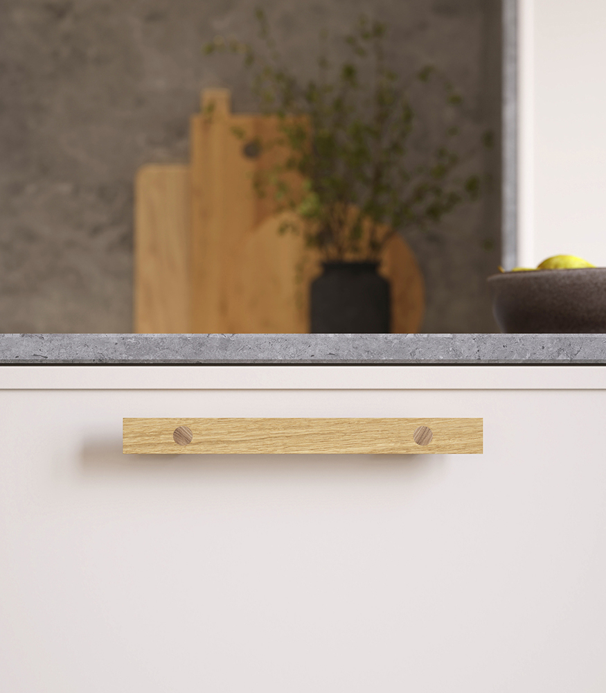 Möbelgriff aus Holz - LONGA