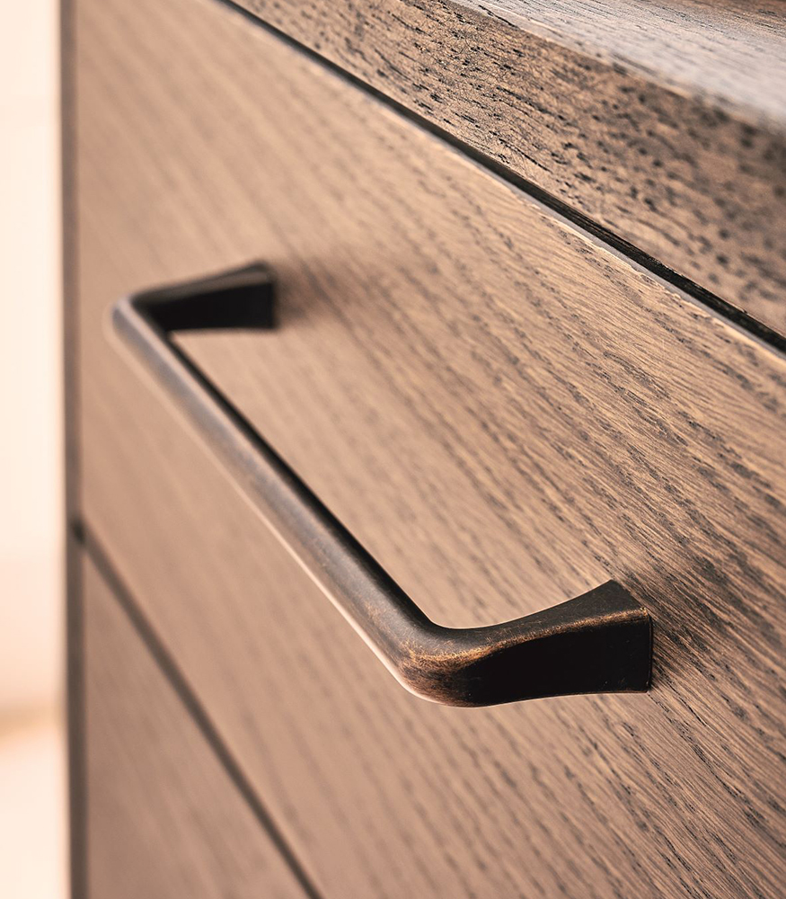 Möbelgriffe aus Zink - CONCAVE