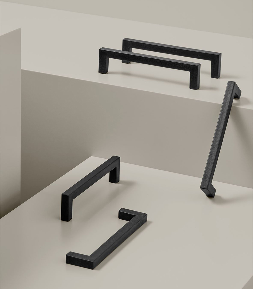 Möbelgriffe aus Zinkdruckguss - SQUARE 10 OCEANIX