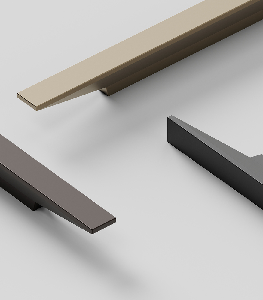 Möbelgriff aus Aluminium – FACET