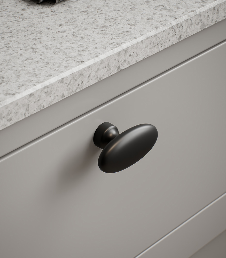 Möbelknopf aus Zink – BARON T