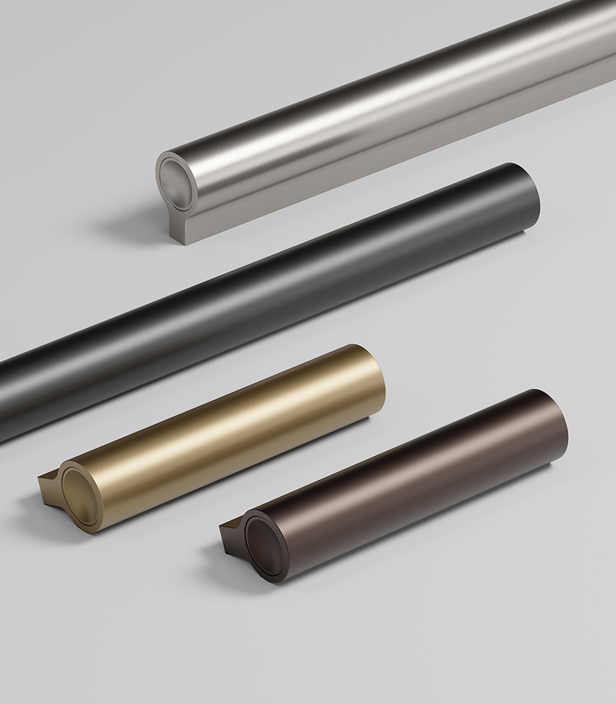 Möbelgriff aus Aluminium – LUCENTE