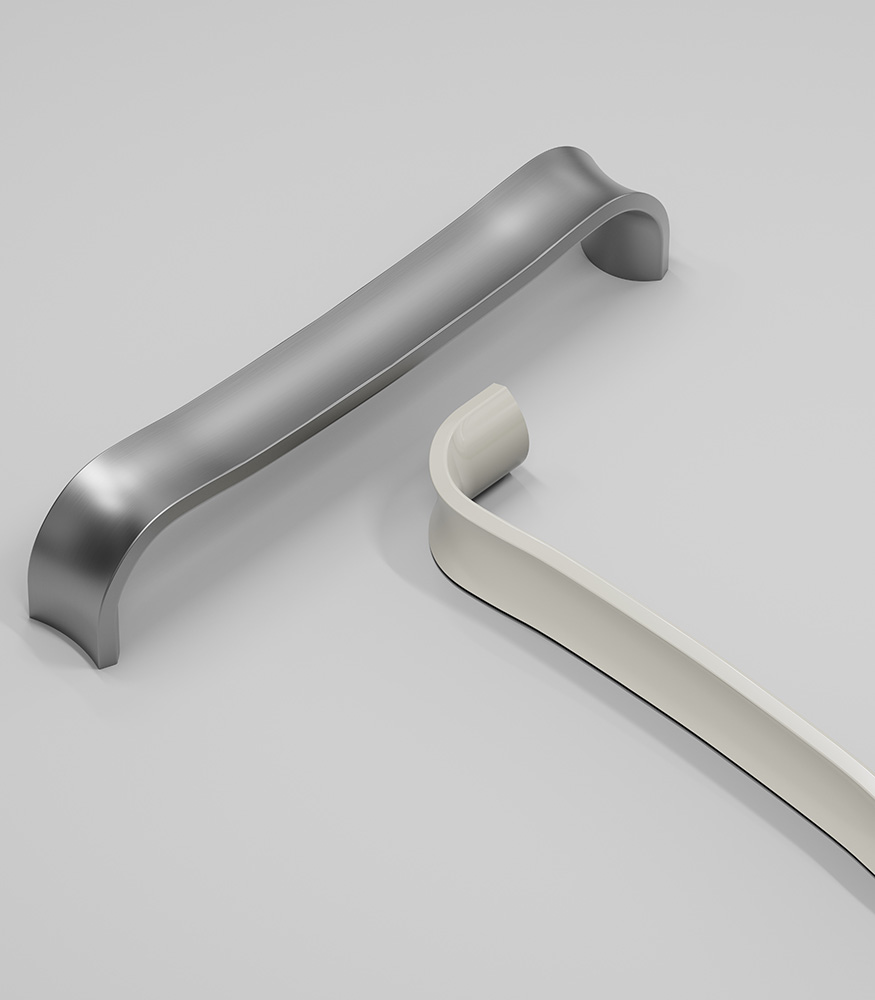 Poignée en zinc – RIBBON