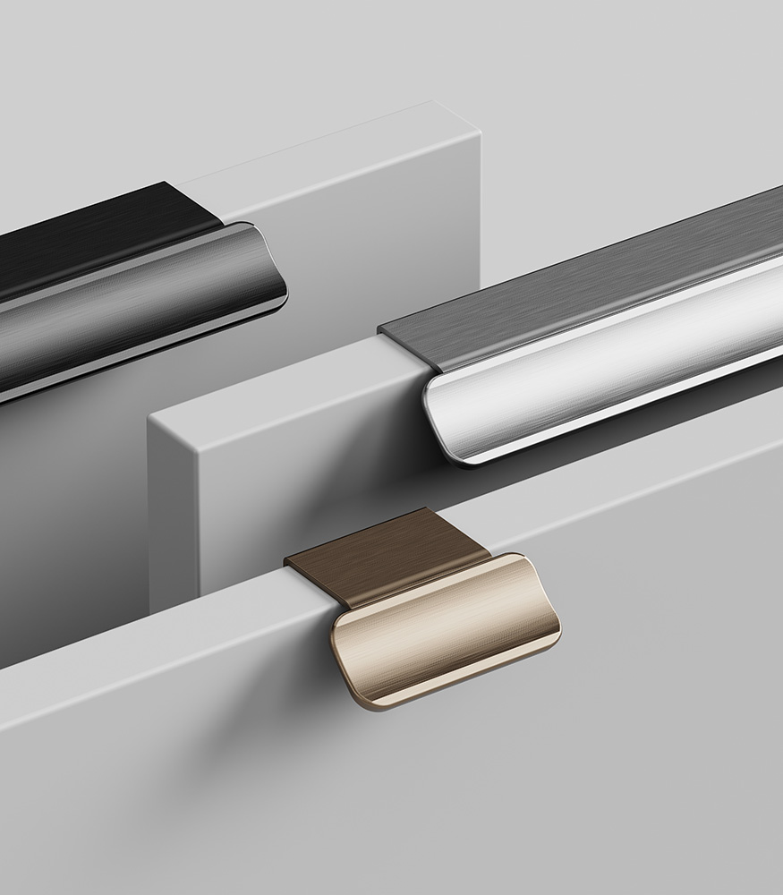 Möbelgriffe aus Aluminium – VOLET